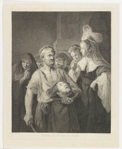 Salome Receiving the Head of John the Baptist by Lambertus Antonius Claessens