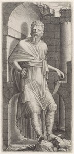 Apostle Bartholomew by Lambertus Suavius