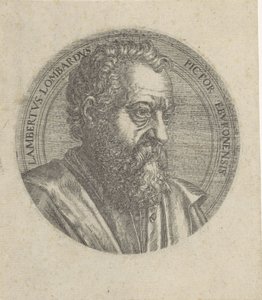 Portrait of Lambert Lombard by Lambertus Suavius