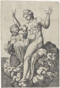 Psyche Gives Venus the Flask by Lambertus Suavius