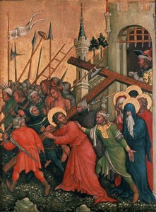 Victory of King Ludwig I of Hungary over the Bulgarians in 1377 by Lambrechter Votivtafel