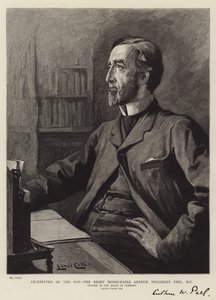 Celebrities of the Day, the Right Honourable Arthur Wellesley Peel, MP by Lance Calkin