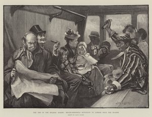The End of the Holiday Season, Minstrels Returning to London from the Seaside