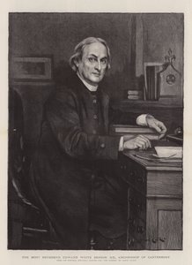 The Most Reverend Edward White Benson, DD, Archbishop of Canterbury by Lance Calkin