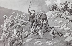 Charge of the Inniskillings, Battle of the Tugela Heights by Lance Thackeray
