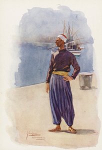 People of Egypt: Alexandrian Boatmen, Marakbi