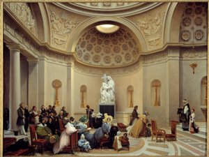 Ceremony at the Expiation Chapel in 1835