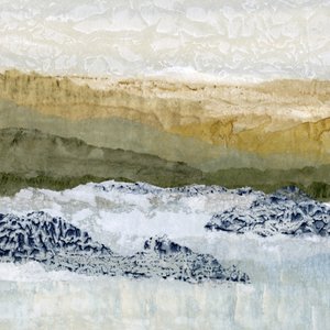 Abstract Mountain Layers