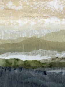 Abstract Mountain Layers