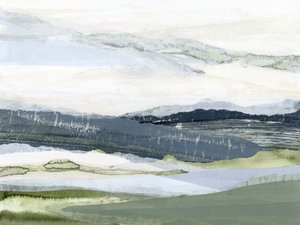 Serene Abstract Landscape
