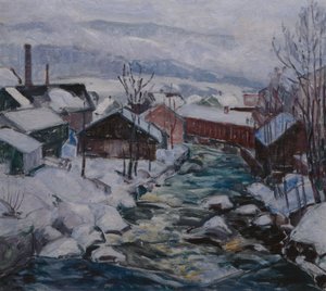 Winter at Mesna, Lillehammer by Lars Jorde