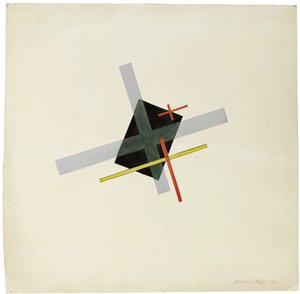 Collage With Black Centre, 1922