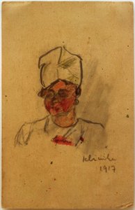 Nurse by Laszlo Moholy Nagy