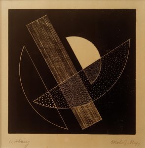 Untitled (Constructivist Composition) by Laszlo Moholy Nagy