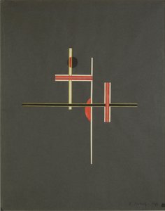 Red and Black Balance, 1922 by Laszlo Moholy Nagy