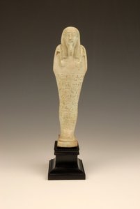 Shabti of Imhotep, 380-342 BC by Late Period Egyptian