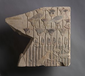 Spearing Fish, circa 667-647 BC by Late Period Egyptian