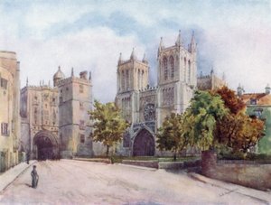 Bristol Cathedral, West Front by Laura Annie Happerfield