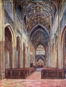 St Mary Redcliffe, looking East by Laura Annie Happerfield