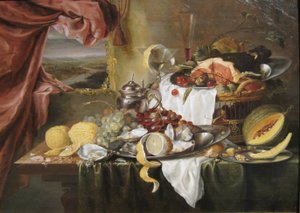 Still Life with Imaginary View by Laurens Craen