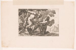 Marsyas flayed by Apollo by Laurent de La Hire