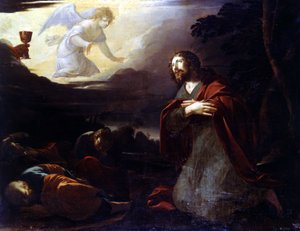 Christ in the Garden of Olives by Laurent de La Hire or La Hyre