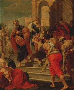 St Peter Healing the Sick with His Shadow