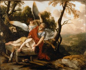 The Sacrifice of Isaac by Laurent de la Hyre