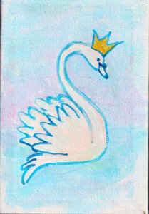 Swan King, 2025 by Laurie Michaels