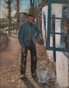 Whitewashing the Old House, 1908