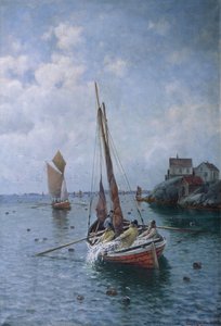 Herring Fishing by Lauritz Haaland
