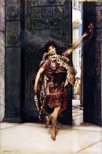 Dance before the Thymele by Lawrence Alma Tadema