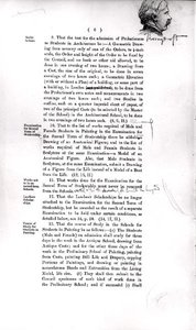 Sketch of a Committee Member, from the margins of the 