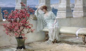 Her eyes are with her thoughts and they are far away, 1897