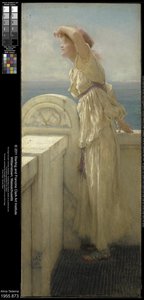 Hopeful, 1909 by Lawrence Alma Tadema