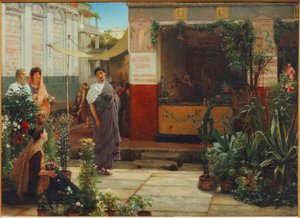 The Flower Market by Lawrence Alma Tadema