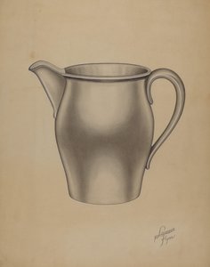 Pewter Pitcher by Lawrence Flynn