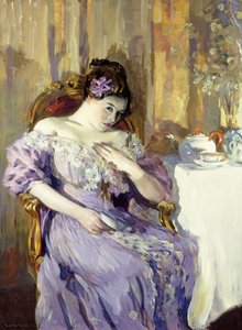 Lady in Lavender by Lawton Parker