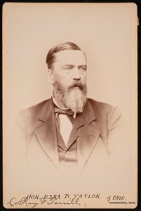 Portrait of Ezra Booth Taylor by Le Roy and Terrill