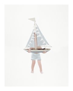 Boy with Sailboat