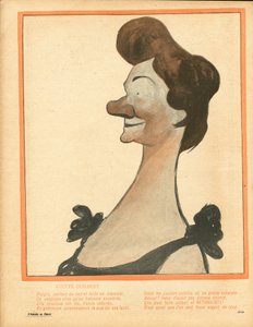 The Butter Plate, number 94, Satirical in Colors by Leal de Camara