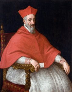 Portrait of Cardinal Giovanni Delfino (1545-1622) by Leandro da Ponte Bassano