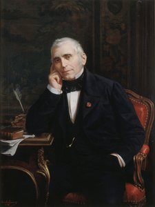 Portrait of the Dramatist and Librettist Eugène Scribe by Lecomte Vernet