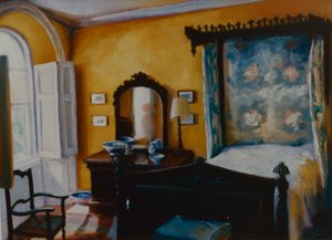 Gold Room Yellow bedroom by Lee Campbell