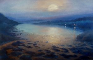 Moonlit Bay, 2022 by Lee Campbell