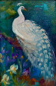 White Peacock, 2025 by Lee Campbell