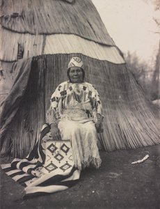 Edna Kash-kash, a Cayuse Indian Woman by Lee Moorhouse