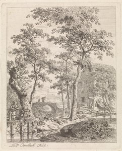Farm by the Water (Landscapes with Figures series) by Leendert Overbeek
