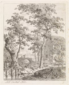 Farm by the Water (Landscapes with Figures series)