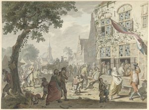 Village Fair by Leendert Overbeek